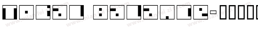 Total Balance字体转换